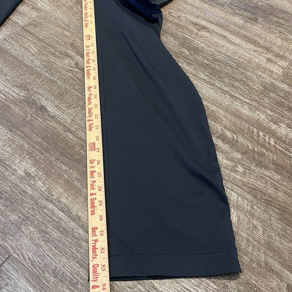 Nike Golf Dri-Fit Pants Men's 35x33.5 Black Chino Golf Performance Stretch - Picture 10 of 11